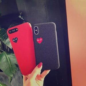 Comme Des Garcons Love Matte Hard Case
